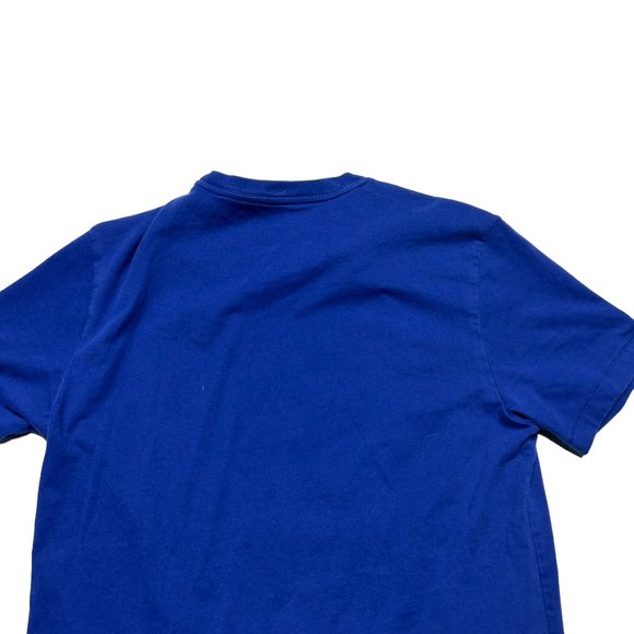 Aeropostale Shirt Mens Small Navy Blue Patriotic Short Sleeve Crew Neck - Picture 4 of 8